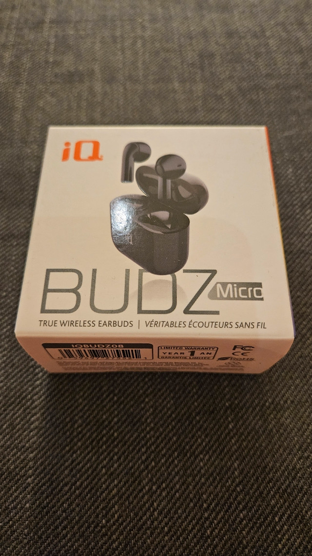 Écouteurs sans fil iQ budz Micro dans Écouteurs  à Ville de Québec