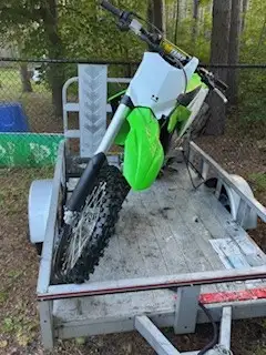 With Pro Taper bars installed and trailer to get around this bike is in good shape and runs well. Fr...