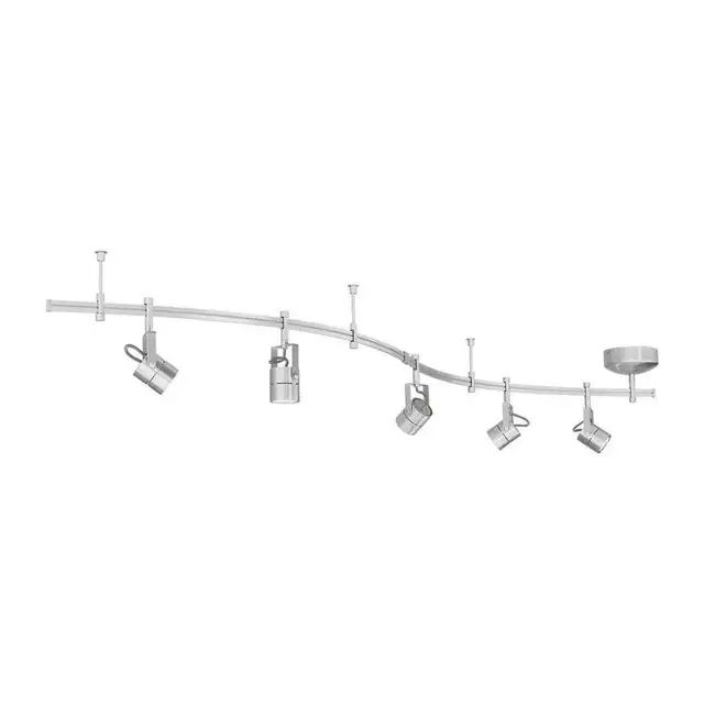 TECH LIGHTING 800RAL5FCN 5 Head Tiella Lighting Focus Rail Kit62864363142145129