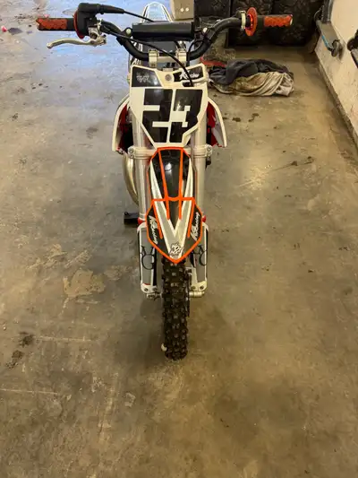 2019 ktm sx50, bike has 102.5 hours had new piston,stator, clutch with basket, kick shaft and gears...