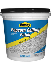 Popcorn Ceiling Patch, White, 1 Quart, Ceiling Repair