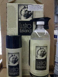 Italian Lustro Kit Cleaner and Polish for Natural Stone