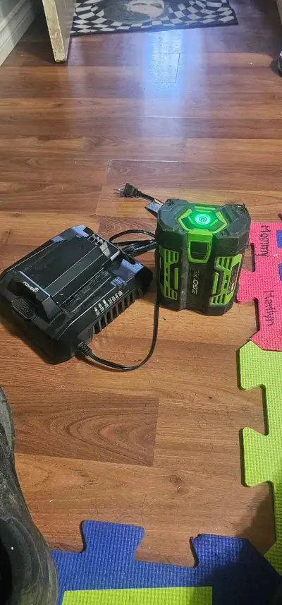 E go battery works so does charger