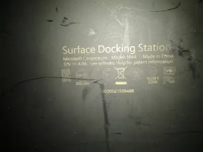 Microsoft Model 1664 Laptop Docking Station For Surface Pro 3, View more