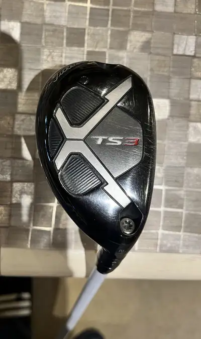 TITLEIST TS3 #4 HYBRID - 21* -RH - w/HEADCOVER & OEM WEIGHT KIT, View more