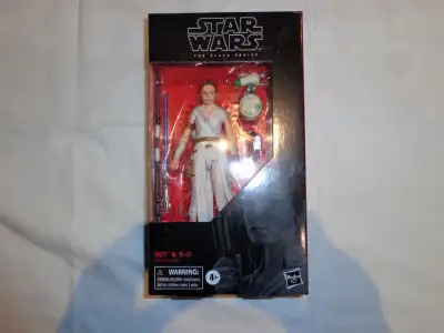Star Wars The Rise Of Skywalker: Rey and D-0 #91 Black Series 6" Inch Figure - Hasbro BRAND NEW - Se...