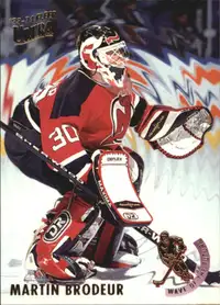 1993-94 Ultra … WAVE OF THE FUTURE … Insert Set … with BRODEUR