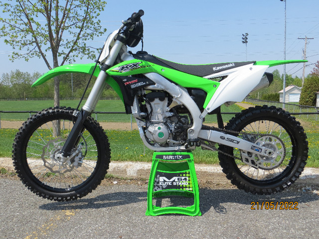 Motocross combo de rêve KX 250F / KX 450F avec remorque showroom dans Hors route et motocross  à Longueuil/Rive Sud