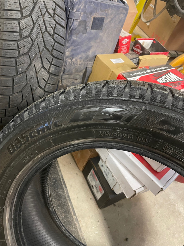 Toyo Observe GSI-5     225/60/18 set of 4 in Tires & Rims in Moose Jaw - Image 2