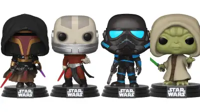 Brand new in box. Never been opened. #393 Yoda (hooded) exclusive $40 #394 Shadow Stormtrooper exclu...