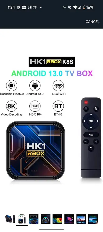 android box hk1 k8s, View more
