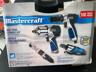 Mastercraft air tool combo kit, View more