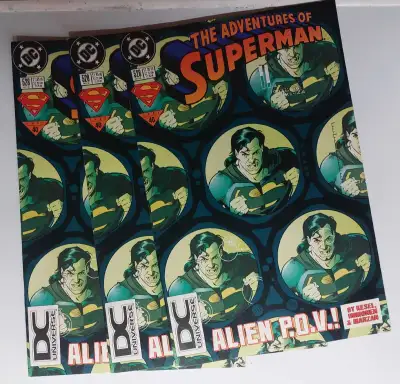 Brand New DC Comics "Deadly Silence": An armored alien tracks Superman, finally coming face-to-face...