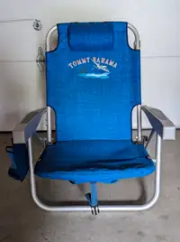 Tommy Bahama Backpack style beach/festival chair.