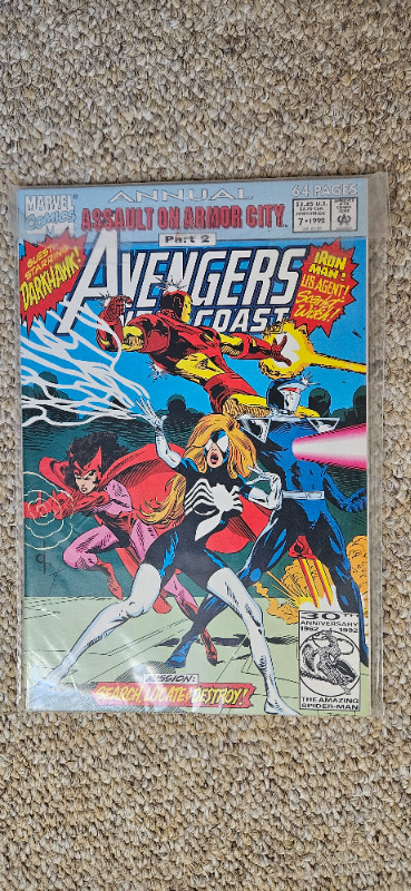 Marvel Comics - Lot of 1992 Annuals in Comics & Graphic Novels in Ottawa - Image 2