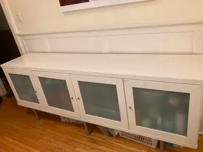 Free used ikea bonde white sideboard, View more