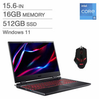 Acer Nitro 5 AN515-58-54CU Gaming LAPTOP, i5-12450H- STORE SALE