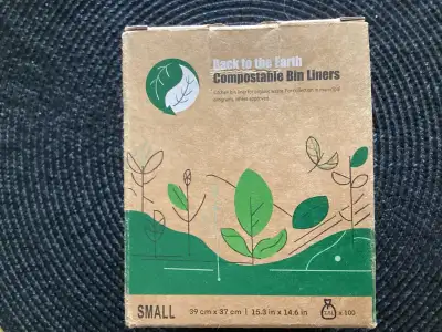 Compostable Bin Liners 100 count, View more