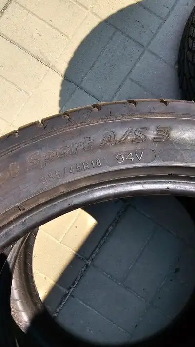 $50 firm for both tires 235/45/18 michelin pilot sport 3