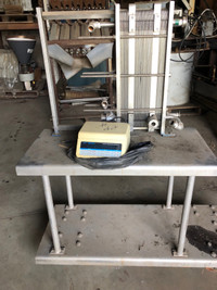 Stainless Steel Heat Exchanger With Table