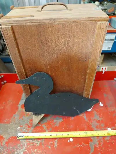 Antique duck decoys, View more