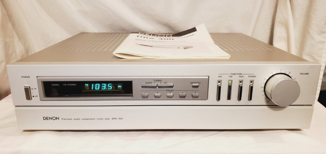 Denon DRA-400 Precision Audio Component Tuner Amplifier in Stereo Systems & Home Theatre in Mississauga / Peel Region