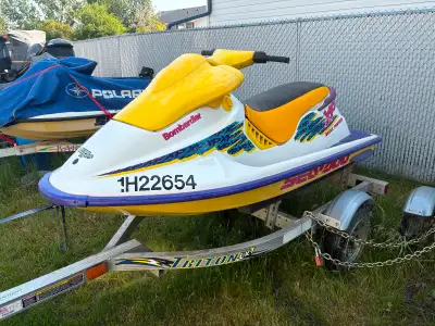 SEADOO XP IN GREAT SHAPE HAS VTS STARTS EASY RUNS PERFECT NEW BATTERY AND SEAT COVER and WARE RING A...