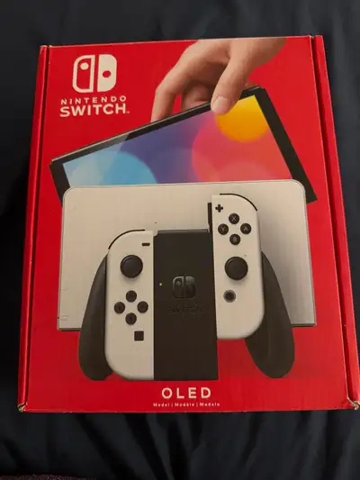 brand new Nintendo switch oled, View more