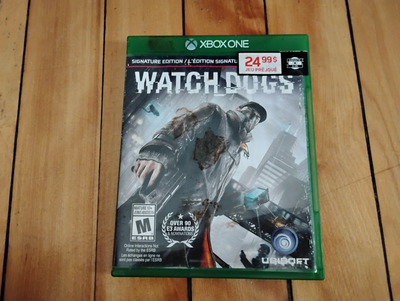 Watch Dogs Signature Edition (Microsoft Xbox One, 2014), View more
