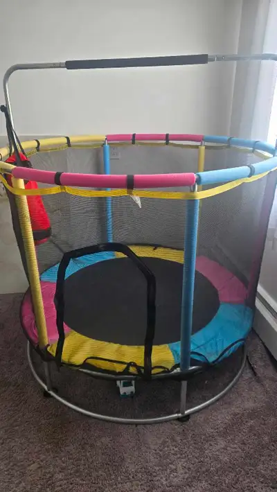Trampoline pour enfants avec filet de sécurité, View more