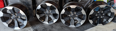 2022 RAM Rebel OEM 18 x 8 Rims. Near new - only on the vehicle 4 months before being replaced with a...