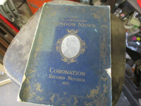 1937 LONDON ILLUSTRATED NEWS KING GEORGE V1 CORONATION BOOK $30.