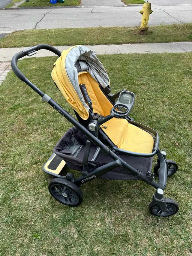 2018 Uppababy Vista Modular/Double Stroller in Strollers, Carriers & Car Seats in Oshawa / Durham Region - Image 3