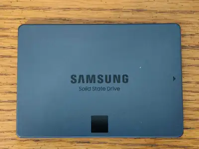 Samsung 870 QVO Series 4TB 2.5 inch SATAIII Internal SSD MZ-77Q4, View more
