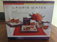 Laurie Gates Angela 16-Piece Dinnerware Set - 3 Sets