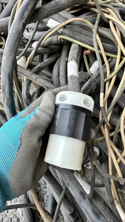 Leviton 30A 250V GRDG Indust Twist Lock Copper Wire 15F to 30F, View more