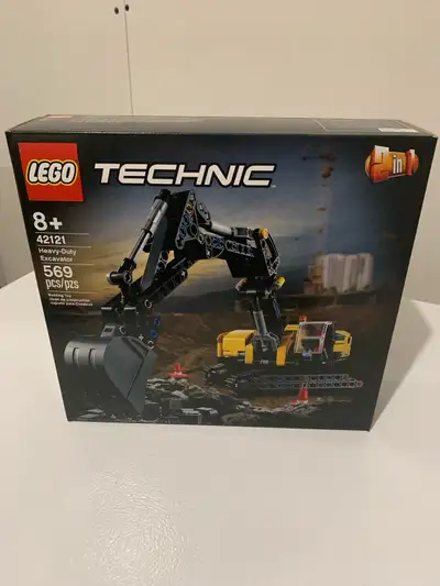Get ready to construct with this brand new Lego Technic 42121 Heavy-Duty Excavator set, featuring 56...