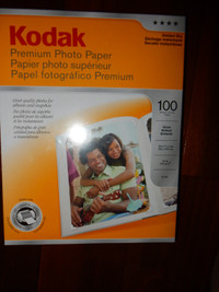 Kodak Premium Photo Paper 100 sheets