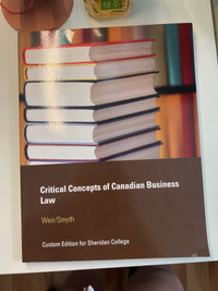Canadian business law 