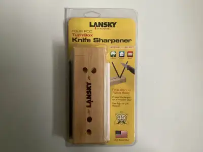 NEW Lansky Four Rod Turn Box Sharpener, View more