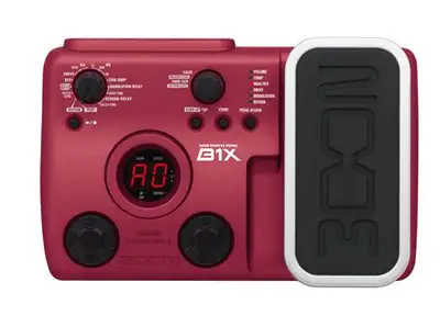 Zoom Bass Multi effects B1X, View more