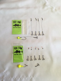 Stinger hooks from Tie 1 On Custom Tackle