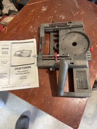 Craftsman molding maker with owners manual 