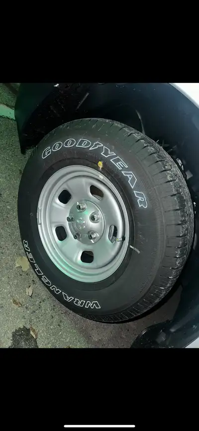 Steel rims only driven about 60km! Came off brand new 2023 dodge ram 1500! 17’s 5 bolt! $500 Or best...