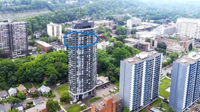 ROOMMATE WANTED TO SHARE CONDO in luxury building in downtown Hamilton. Spacios ,brightshare all thr...