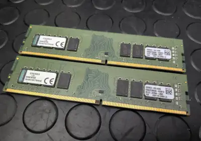 Kingston 32Go DDR4 (2x 16Go) PC4-17000 2133Mhz KCP421SD8/16, View more