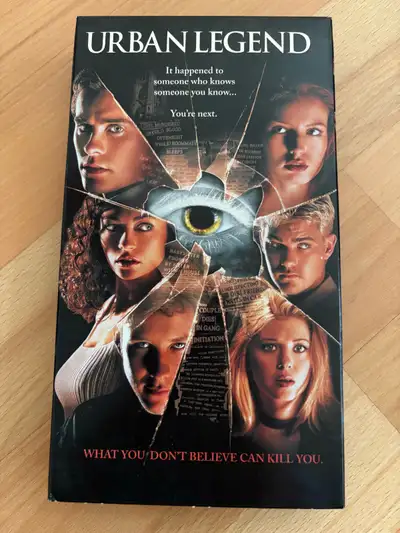 VHS Horror Movie Urban Legend $10 like new, View more