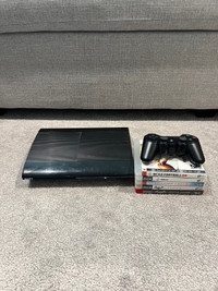 PS3 Super Slim With Games