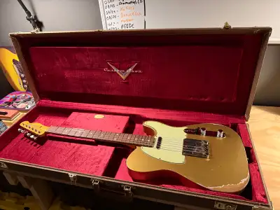 2023 Fender Custom Shop 1961 Tele Relic Aged Aztec G, View more