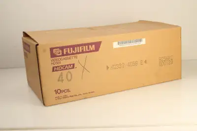 case of 10 fujifilm hdcam 40 minute hd videocassette tapes hd331, View more